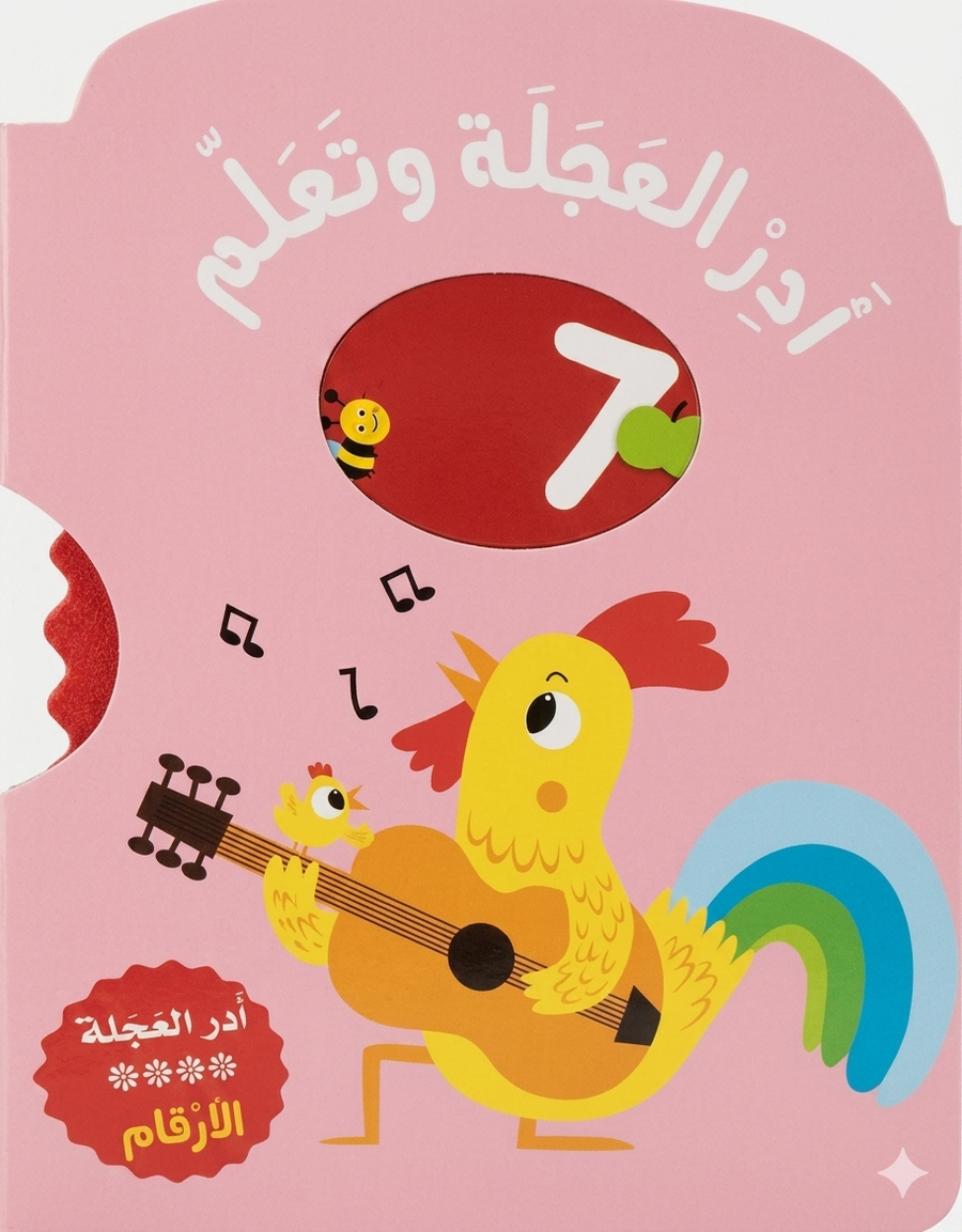 أدر العجلة وتعلم - الأرقام