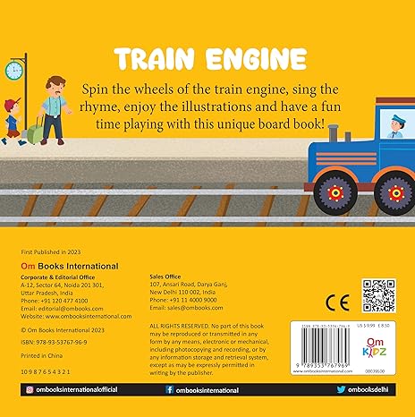 Wheel Books-Train Engine