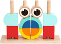 Tooky Toy Wooden Variety Blocks Set