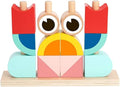 Tooky Toy Wooden Variety Blocks Set