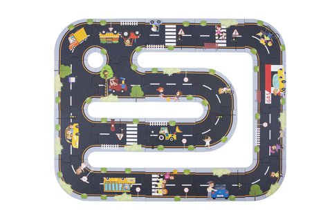 Tooky Toy CITY ROAD PUZZLE PLAYMAT