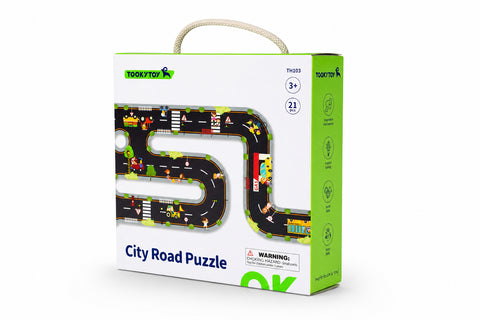 Tooky Toy CITY ROAD PUZZLE PLAYMAT