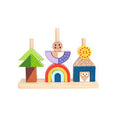 Shadow stacking Game from Tooky Toy